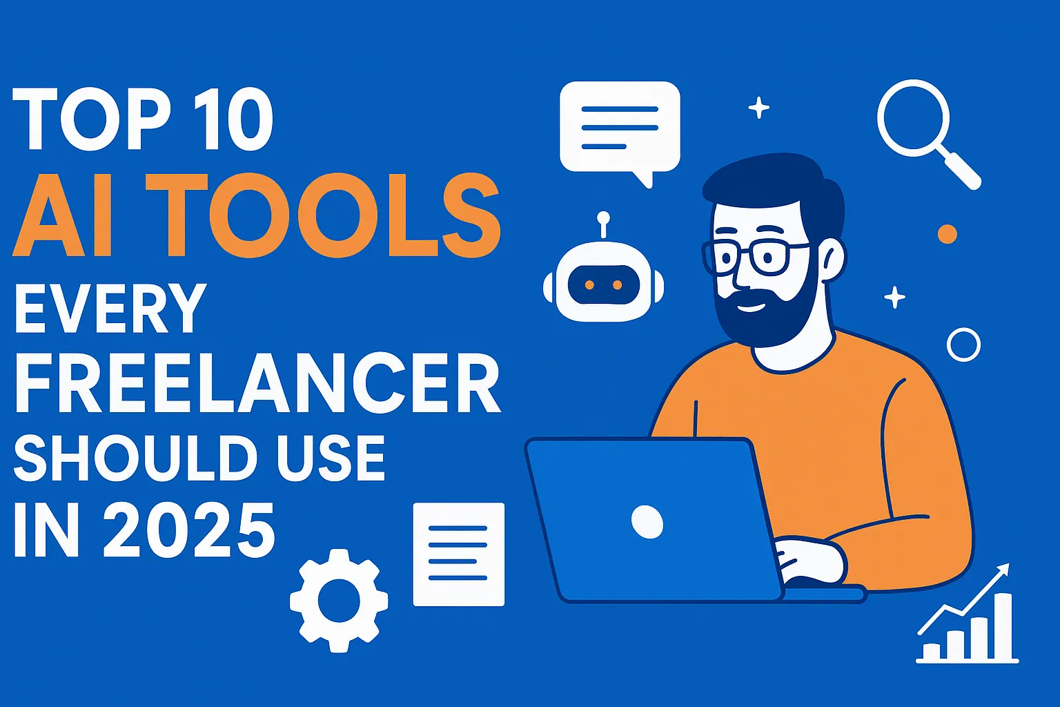 Top 10 AI Tools Every Freelancer Should Use in 2025